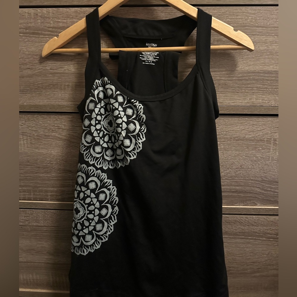 Floral work out tank
